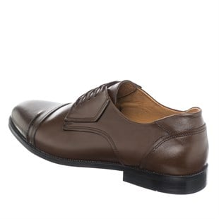 Costo shoesKlasik ModellerUS190508 Acı Kahve Vip Erkek Büyük numara Ayakkabı