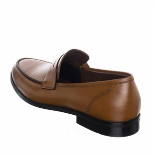 Costo shoesKlasik ModellerUS190511 Taba Deri  Üst Kalite El İşçiliği Erkek ayakkabısı 