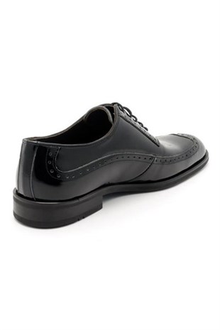 CRS CarissaRugan Ayakkabılar19930 Siyah Rugan Numara Ayakkabı
