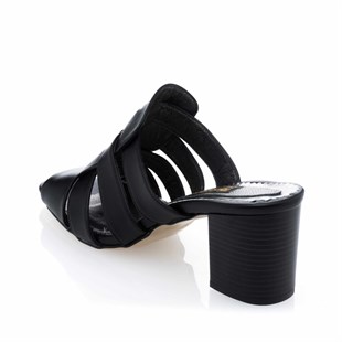 Costo shoesTerlik Sandalet ve Babet Modellerimiz190405 Siyah Büyük Numara KadınTerlik 