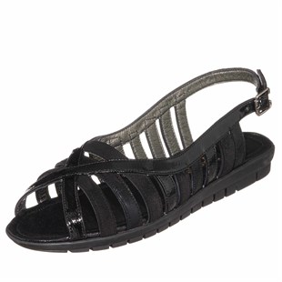 Costo shoesTerlik Sandalet ve Babet Modellerimiz9009 Siyah Babet ayakkabı rahat Geniş Kalıp Kauçuk Taban Yazlık Babet Ayakkabı