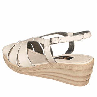 Costo shoesTerlik Sandalet ve Babet ModellerimizGK632 Bej Rugan Büyük Numara rahat geniş Kalıp Gündelik mevsimlik ayakkabı