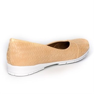 Costo shoesTerlik Sandalet ve Babet ModellerimizKT241 Krem Büyük Numara Bayan Ayakkabı