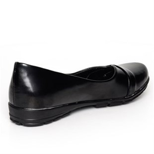 Costo shoesTerlik Sandalet ve Babet ModellerimizKT238 Siyah Büyük Numara Bayan Ayakkabı