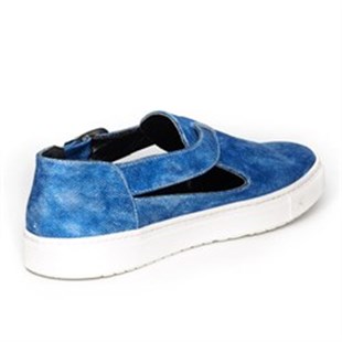 Costo shoesTerlik Sandalet ve Babet ModellerimizKT301 Mavi Büyük Numara Bayan Ayakkabı