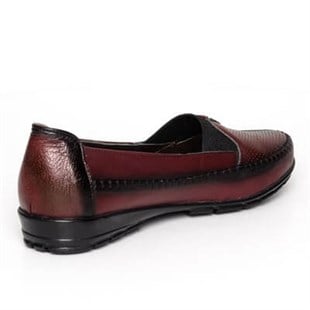 Terlik Sandalet ve Babet ModellerimizT1702 Bordo Büyük Numara Bayan Ayakkabı