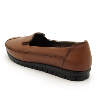 Terlik Sandalet ve Babet ModellerimizT1714 Taba Büyük Numara Bayan Ayakkabı