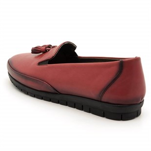 Terlik Sandalet ve Babet ModellerimizT1710 KIRMIZI Büyük Numara Bayan Ayakkabı