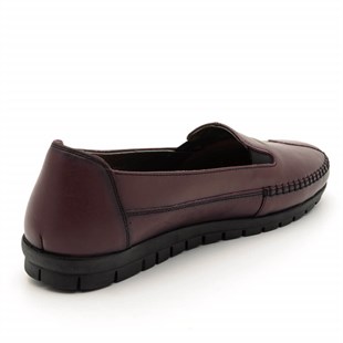 Terlik Sandalet ve Babet ModellerimizT1714 Bordo Büyük Numara Bayan Ayakkabı