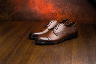 Costo shoesV.İ.P Erkek AyakkabılarUS190508 Kahve Analin Üst Kalite El İşçiliği Erkek Ayakkabısı