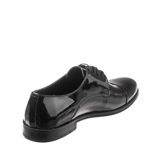 Costo shoesV.İ.P Erkek AyakkabılarUS190512 Siyah Rugan İğne Baskı Üst Kalite El İşçiliği Erkek Ayakkabısı