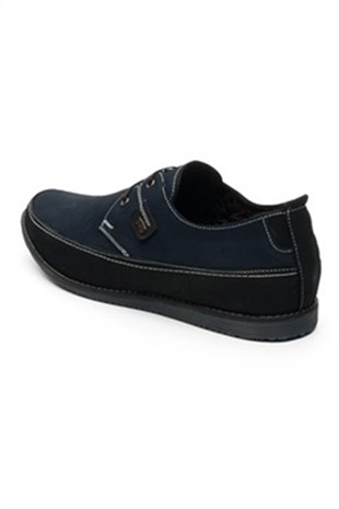 iriadamYazlık Modellerimiz3361 lacivert siyah mevsimlik Küçük Numara Erkek Ayakkabısı