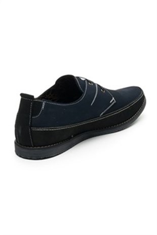 iriadamYazlık Modellerimiz3361 lacivert siyah mevsimlik Küçük Numara Erkek Ayakkabısı