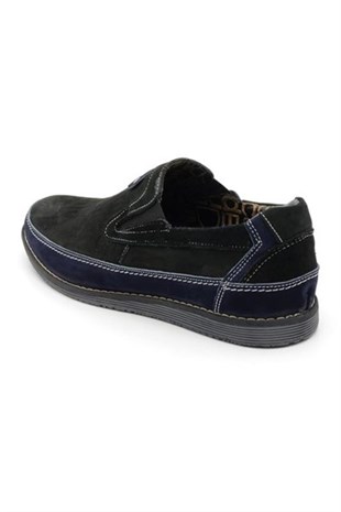 iriadamYazlık Modellerimiz3363 Siyah Lacivert Küçük Numara Erkek Ayakkabısı