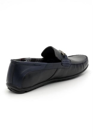 iriadamYazlık Modellerimiz4292 Siyah Lacivert Büyük Numara Gündelik  Ayakkabı