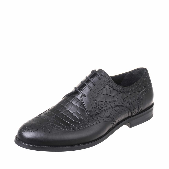 Costo shoesV.İ.P Erkek AyakkabılarUS190503-Siyah Üst Kalite El İşçiliği Erkek Ayakkabısı